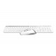 Комплект A4Tech Fstyler FB2535C, Icy White, клавіатура+миша, USB