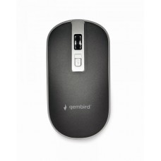 Мышь Gembird MUSW-4B-06-BS беспроводная, Black/Grey, dpi:1600, USB, 1xAA