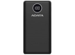 Универсальная мобильная батарея 20000 mAh, ADATA, Black (AP20000QCD-DGT-CBK)