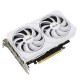 Видеокарта GeForce RTX 3060, Asus, DUAL OC White Edition, 8Gb GDDR6 (DUAL-RTX3060-O8G-WHITE)