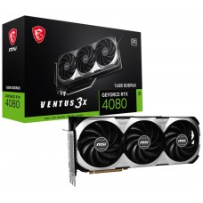 Видеокарта GeForce RTX 4080, MSI, VENTUS 3X OC, 16Gb GDDR6X (RTX 4080 16GB VENTUS 3X OC)