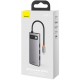 Концентратор USB 3.0 Baseus Metal Gleam Series 6-in-1 Multifunctional Type-C, Gray (CAHUB-CW0G)