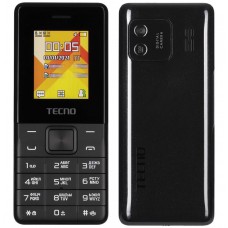 Мобільний телефон Tecno T301, Phantom Black, Dual Sim (4895180778674)