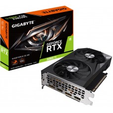 Видеокарта GeForce RTX 3060 Ti, Gigabyte, WINDFORCE OC, 8Gb GDDR6 (GV-N306TWF2OC-8GD)