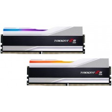 Память 32Gb x 2 (64Gb Kit) DDR5, 6400 MHz, G.Skill Trident Z5 RGB, Silver (F5-6400J3239G32GX2-TZ5RS)