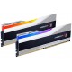 Пам'ять 16Gb x 2 (32Gb Kit) DDR5, 7600 MHz, G.Skill Trident Z5 RGB, Silver (F5-7600J3646G16GX2-TZ5RS)