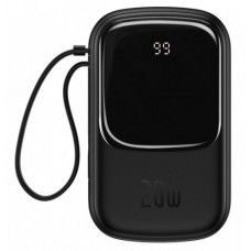 Универсальная мобильная батарея Baseus Qpow 20000mAh Black, 20W (PPQD-H01)
