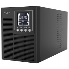 ДБЖ nJoy Echo Pro 1000 Black, 1000ВА, чистая синусоїда, 160-290В
