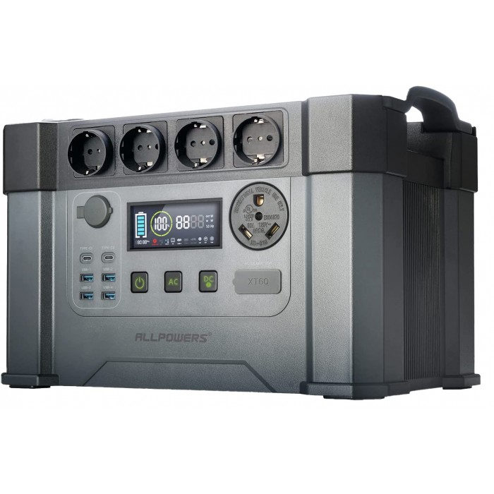 Зарядна станція Allpowers S2000 Pro, Black/Grey