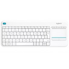 Клавіатура бездротова Logitech K400 Plus, White (920-007146)