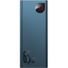 Универсальная мобильная батарея 20000 mAh, Baseus Adaman Metal, Dark Blue, 65 Вт (PPIMDA-D03)