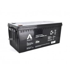 Батарея для ИБП 12В 200Aч AZBIST Super AGM ASAGM-122000M8 Black, ШхДхВ 522х240х219(224)