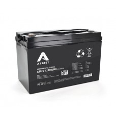 Батарея для ИБП 12В 100Aч AZBIST Super GEL ASGEL-121000M8 Black, ШхДхВ 328x172x215
