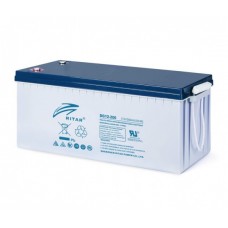Батарея для ДБЖ 12В 200Aч Ritar GEL DG12-200 Gray, ШхДхВ 522х240х219(224)