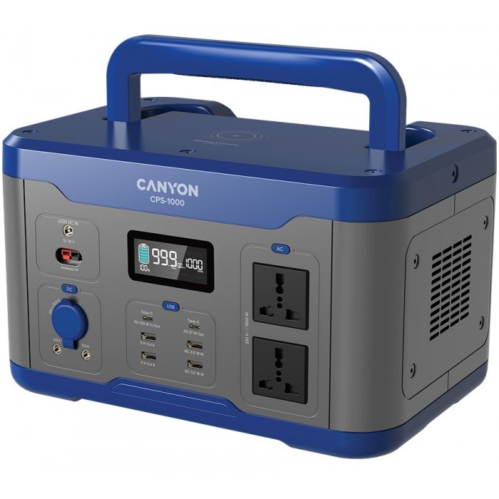 Зарядна станція Canyon CPS-1000, Grey/Blue (CND-PS110UNS)
