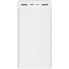 Універсальна мобільна батарея 30000 mAh, Xiaomi Mi Power Bank 3 30000 mAh White (PB3018ZM/VXN4307CN)