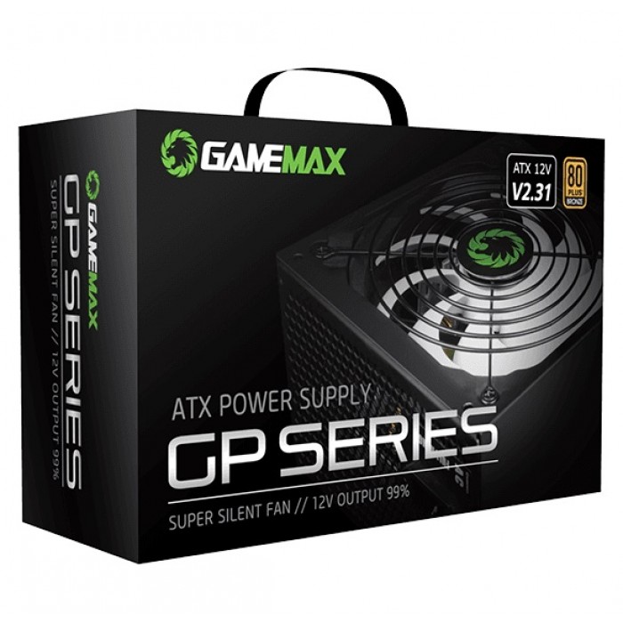 Блок живлення 750 Вт, GameMax GP-750, Black