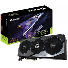 Видеокарта GeForce RTX 4070 Ti, Gigabyte, ELITE, 12Gb GDDR6X (GV-N407TAORUS E-12GD)