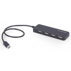 Концентратор USB 3.0 Type-С Gembird UHB-CM-U2P4-01