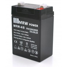 Батарея для ИБП 4В 8Ач Mervesan, ШхДхВ 100х45x70 (MRV-4/8)