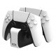 Зарядний пристрій Hori, White/Black, для двох геймпадів PS5 DualSense