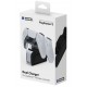 Зарядний пристрій Hori, White/Black, для двох геймпадів PS5 DualSense