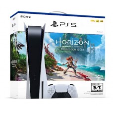 Ігрова приставка Sony PlayStation 5, White, з Blu-ray приводом + Horizon Forbidden West (ваучер)
