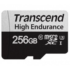Карта пам'яті microSDXC, 256Gb, Transcend USD350V, SD адаптер (TS256GUSD350V)