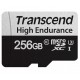 Карта памяти microSDXC, 256Gb, Transcend USD350V, SD адаптер (TS256GUSD350V)