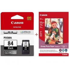 Картридж Canon PG-84, Black, E514 + фотопапір Canon GP-501 (PG-84+Paper)