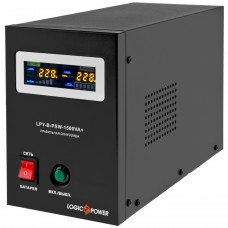 Джерело безперебійного живлення LogicPower LPY-B-PSW-1500VA+ (1050Вт) 10A/15A (4130)