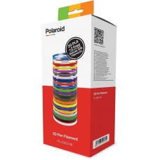 Пластик для 3D-принтера Polaroid, 1.75 мм, PLA, 22 шт різних кольорів по 5 м (PL-2503-00)