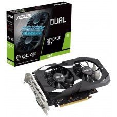 Видеокарта GeForce GTX 1650, Asus, DUAL OC V2, 4Gb GDDR6 (DUAL-GTX1650-O4GD6-P-V2)