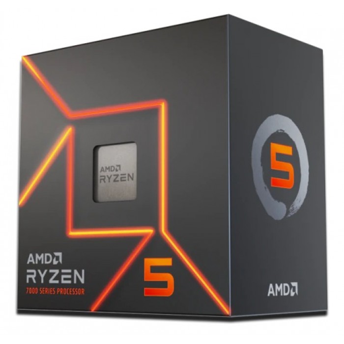 Процесор AMD (AM5) Ryzen 5 7600, Box, 6x3.8 GHz (100-100001015BOX)