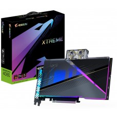 Видеокарта GeForce RTX 4080, Gigabyte, XTREME WATERFORCE WB, 16Gb GDDR6X (GV-N4080AORUSX WB-16GD)
