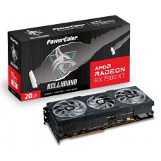Видеокарта Radeon RX 7900 XT, PowerColor, Hellhound, 20Gb GDDR6 (RX 7900 XT 20G-L/OC)
