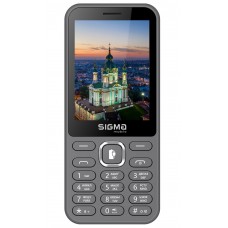 Мобільний телефон Sigma mobile X-style 31 Power TYPE-C, Grey, Dual Sim