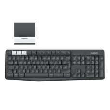 Клавіатура бездротова Logitech K375s Multi-Device, Grey (920-008181)