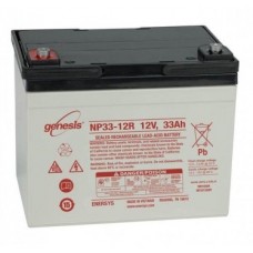 Батарея для ИБП 12В 33Ач EnerSys Genesis NP 33-12, Grey, AGM, 197х131х158 мм, 11.8 кг