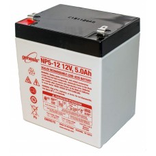 Батарея для ДБЖ 12В 5Ач EnerSys Genesis NP 5-12, Grey, AGM, 90х70х106 мм, 1.81 кг