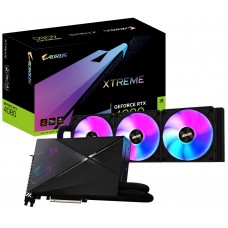 Видеокарта GeForce RTX 4080, Gigabyte, XTREME WATERFORCE, 16Gb GDDR6X (GV-N4080AORUSX W-16GD)