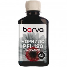 Чорнило Barva Canon PFI-120/320/710, Black Matte, 180 мл, пігментне (C120-893)