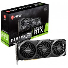Видеокарта GeForce RTX 3080, MSI, VENTUS 3X OC, 10Gb GDDR6X, 320-bit (RTX 3080 VENTUS 3X 10G OC) Ref
