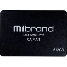 Твердотільний накопичувач 512Gb, Mibrand Caiman, SATA3 (MI2.5SSD/CA512GBST)