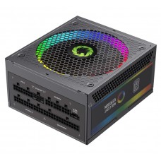 Блок питания 1300 Вт, GameMax RGB-1300, Black, модульный