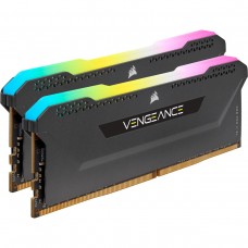 Память 8Gb x 2 (16Gb Kit) DDR4, 3200 MHz, Corsair Vengeance RGB Pro SL, Black (CMH16GX4M2Z3200C16)