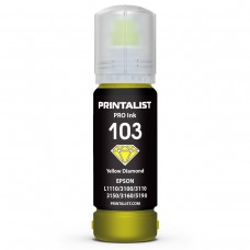 Чернила Printalist 103, Yellow, 70 мл, водорастворимые (PL103Y)