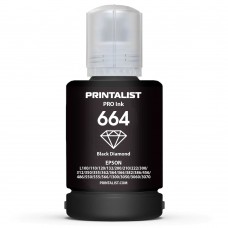 Чернила Printalist 664, Black, 140 мл, водорастворимые (PL664B)
