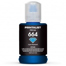 Чорнило Printalist 664, Cyan, 140 мл, водорозчинне (PL664C)