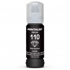 Чернила Printalist 110, Black, 70 мл, пигментные (PL110BP)